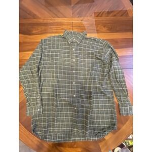 Vintage NWOT A & N Green Flannel XL Shirt Western Work Casual Winter Wear